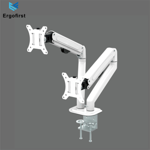 Ergofirst ขาตั้งมอนิเตอร์แบบคู่,ตัวยึด Vesa แบบหมุนได้แท่นยึดสปริงแบบปรับได้ - Product Image 1