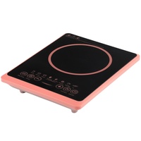 Cuisinière à induction carrée simple, brûleur unique, manuelle, pour camping-car, compatible hotpot, portable, économique en énergie