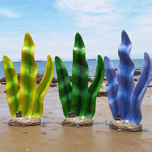 <span class=keywords><strong>Aquarium</strong></span> Foto Rekwisieten Gigantische Glasvezel Zeeschelp Stoel Hars Zeeleven Zeeschelp Sculptuur Voor Evenement Display - Product Image 3