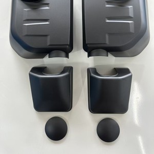 Toyota FJ Cruiser Rearview Mirror Covers Electroplated Black Full Set <b>Engineering</b> <b>Plastics</b> For Car Exterior Protection - Product Image 4