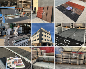 Qualité supérieure Série grise Couleur Pierre Enduit Tuiles de toiture <span class=keywords><strong>en</strong></span> métal Tôle de toiture ondulée <span class=keywords><strong>en</strong></span> pierre - Product Image 6