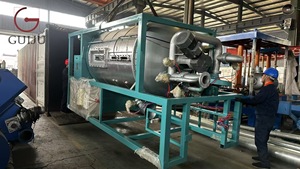 Guiju Manufacture Direct EPS Foam <strong>Beads</strong> Pre-expander <strong>Machine</strong> High Density EPS <strong>Beads</strong> <strong>Making</strong> <strong>Machine</strong> With Korean Vibration Sensor
