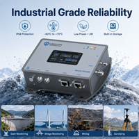 Récepteur GNSS multi-fréquences haute précision avec 4G WiFi LAN pour la surveillance des déformations CORS
