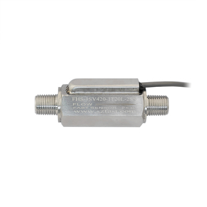 Sensor de Flujo de Efecto Hall HKFAST de Acero Inoxidable SUS304 R1/4 DN8 1-20L/min 4-20mA Salida Analógica 24VDC para Bebidas, Uso Médico y Microfluidos - Product Image 4