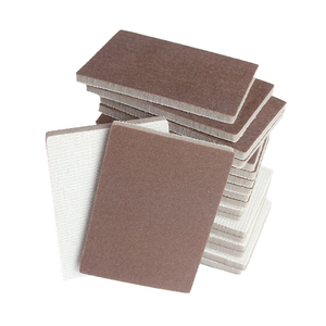 <span class=keywords><strong>Lija</strong></span> de espuma cuadrada roja de 70*100mm para uso en húmedo o seco, con flocado de doble cara, para pulido de coches, metal, madera y paneles de yeso. - Product Image 6