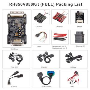 Kit Completo de Adaptador OBDSTAR RH850/V850 con Colector MQB ECM001 TCM030 para Reprogramación de Todas las Llaves MQB, Reinicio de Airbag, Datos IMMO - Product Image 6
