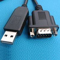 FT232R pieza de repuesto FTDI USB a RS232 RS485 convertidor integrado 1MBaud macho DB9 Pin adaptador UART Cable