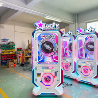 Offre Spéciale NAUGHTY DOG LPJ-MTL2 Machine d'arcade grue à griffes Lucky Ferries Wheel (Verre Trempé Acrylique) Prise Personnalisée Anglaise