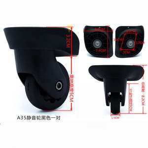 Rueda de equipaje A61, piezas de repuesto, polea, <span class=keywords><strong>rodillo</strong></span>, Maleta, rueda Universal para maleta Samsonite, rueda - Product Image 2