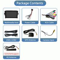 Lecteur DVD Android pour Toyota Fortuner 2 2015 2016 2017 2018 Multimédia Radio Car Audio GPS BT Wifi DVR SWC No DVD