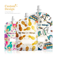 Sac pochette d'emballage de mini sachet d'échantillon cosmétique de papier aluminium personnalisé écologique avec bec verseur