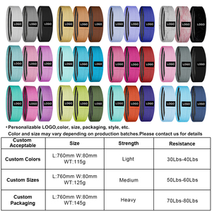 Banda Elástica de Resistencia de Tela Tejida para Levantar Glúteos, Anillo de Pilates, Yoga, Danza, Fortalecimiento del Core, Estiramiento, Múltiples Estilos Personalizables - Product Image 3