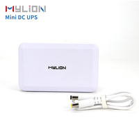 2026 Bestseller Mylion 12V 3A 8000mAh MU48 Mini UPS DC Portátil, Batería de Respaldo Recargable, Sistema de Alimentación Ininterrumpida