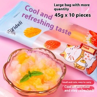 Bâton de gelée de crème glacée Popsicle fruité pour enfants boisson froide d'été glace pilée pour les collations en gros emballées dans des sacs