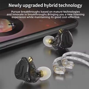 Écouteurs intra-auriculaires filaires KZ ZS10 Pro <span class=keywords><strong>X</strong></span>, casque audio HiFi avec basses profondes, écouteurs de sport - Product Image 5