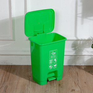 20L foot-operated outdoor sanitation garbage <b>bin</b>, indoor dry and wet separation garbage <b>bin</b>, directly supplied by the - Product Image 2