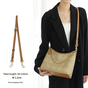Chaîne d'extension de sac de luxe directement de l'usine, compatible avec le sac à main Hobo, modification de bandoulière en cuir véritable Laurel - Product Image 2