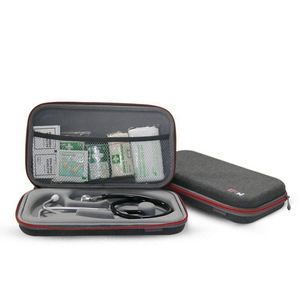 Estuche Rígido Personalizado para Estetoscopio Littmann, Estuche para Herramientas de Cardiología Inteligente Negro con Bolsa de Gran Capacidad, Almacenamiento de Dispositivos Médicos para Enfermeras - Product Image 2