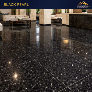 Black Pearl <b>Granite</b> Slabs 2cm Polished | Indian Dark <b>Granite</b> for Kitchen Countertops & Flooring | Export Quality - Product Image 5