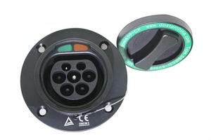 Duosida Type 2 Mâle EV <span class=keywords><strong>Prise</strong></span> de Charge IEC 62196-2 16A 32A Type 2 EV Connecteur d'Entrée pour Véhicule <span class=keywords><strong>Électrique</strong></span> <span class=keywords><strong>Voiture</strong></span> - Product Image 2