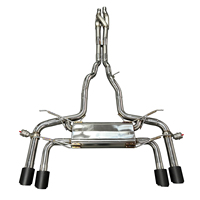 Sistema de Escape Catback con Válvula en Z de Acero Inoxidable para Jaguar F-Type R 5.0L V8, Silenciador de Alto Rendimiento