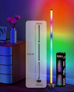 Lámpara de Pie LED de Diseño Personalizado, Moderna, de Plástico, con Control Remoto y Regulable, para Sala de Estar de Lujo, Hotel, Iluminación OEM/ODM - Product Image 1