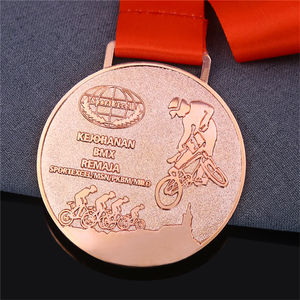 เหรียญที่กำหนดเองกีฬามาราธอนเต้นรำ3D ขี่จักรยานเหรียญทองกีฬารางวัลโลหะฟุตบอลยูโดจูจุสึคาราเต้เทควันโด - Product Image 3