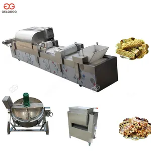 Factory Price Peanut Chikki Making Protein Bar Production Line Cereal Bar Machine