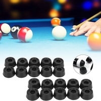 Housse de protection pour queue de billard en caoutchouc durable, accessoires de protection pour bâton de billard, 20 pièces
