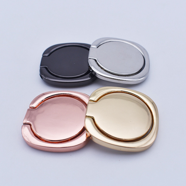 Aluminum Alloy Portable Adjustable 2025 Mobile Phone Accessories Mobile Phone Ring Holder Finger