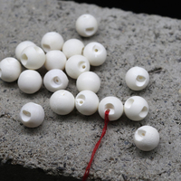 Boutons en os blanc de haute qualité en stock pour la vente en gros, pour cheongsam, tang suit, boutons décoratifs ronds personnalisés