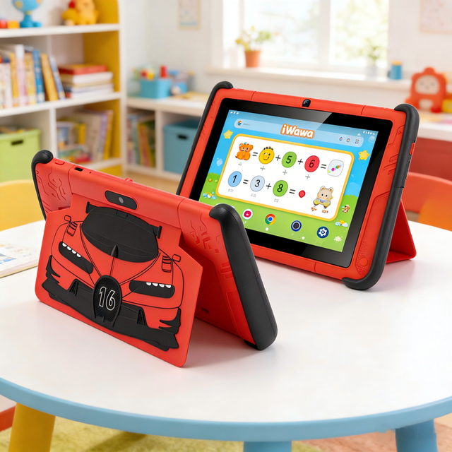Boxchip K7 Pro Kids Android Tablet with Keyboard 7 Inch 3G 32GB Rugged for Homeschooling Science Project Research