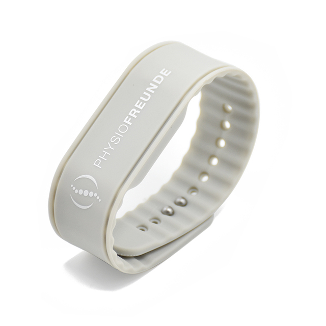 Wear Adjustable 13.56MHz ISO14443A Programmable NFC Silicone Bracelet for Water Park