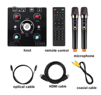 Kit de amplificador de potencia digital de karaoke de grabación inalámbrica coaxial óptico HD ARC decodificación sin pérdidas Bluetooth en vivo
