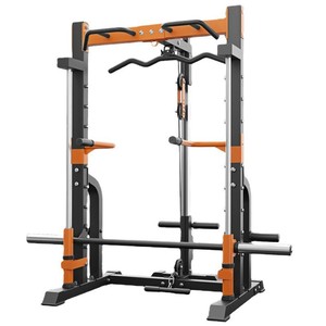 Multi Functional Smith Machine Gantry Squat <b>Rack</b> <b>Bench</b> Press Barbell <b>Rack</b> Fitness Equipment For Home Gym Systems - Product Image 4