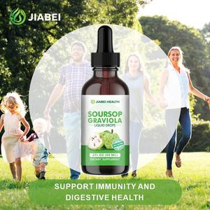 GABE Health Soursop Graviola Gouttes Liquides 2FL OZ (60 ML) Complément Alimentaire Antioxydant Naturel - Product Image 5