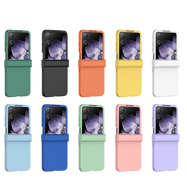 Premium 360 Full Cover Thin Hard Matte PC Fold Phone case for Xiaomi MIX Flip case