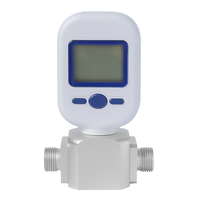 Compteur de débit de gaz numérique G1/2" MF5708 0-100L/Min Précision +/-1,5% Matériau ABS Air Oxygène Azote Filetage RS485 Modbus
