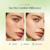 Produits de soin coréens, sérum pour le visage en mousse GHK-Cu avec acide hyaluronique, léger, non gras, pour un soin quotidien éclatant et ferme