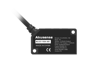 Akusense MLD21高精度三角測量拡散レーザー距離センサー400mm厚RS485測定変位センサー - Product Image 2