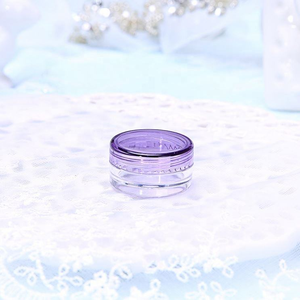 Clear Plastic Cosmetic Jars With Screw Top Lid 30mm Cylinder PET Container For Cream Lip Balm Sample Storage - Product Image 2