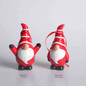 Cá Nhân Hoá Đầu Tiên Của Tôi Giáng Sinh 2022 Bauble Xmas Cây Trang Trí Gonk Gnome Gốm