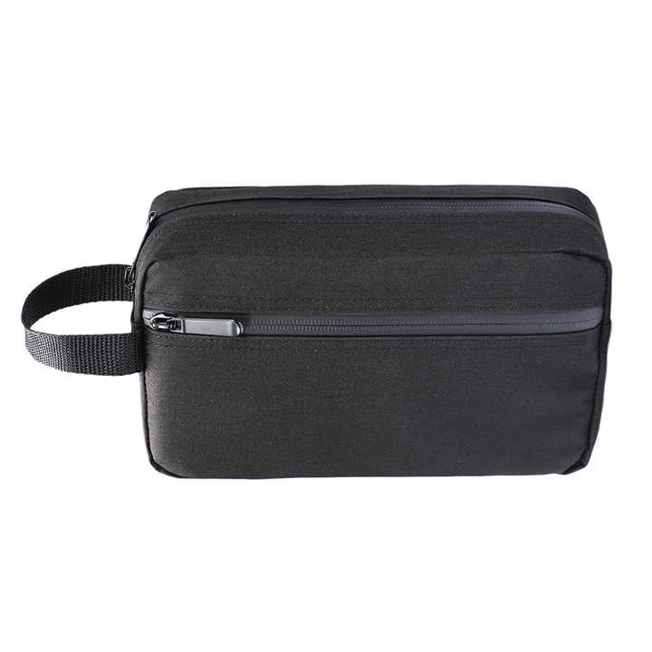 China Factory Customized Portable Travel Black Toiletry Bag for Men