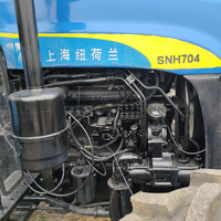 Tracteur agricole New Holland 704 4x4 d'occasion, mini-tracteurs avec certificat COC, vente chaude