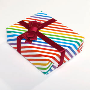 Factory <b>Kids</b> Birthday <b>Wrapping</b> <b>Paper</b> Packaging Strip Gift <b>Wrapping</b> <b>Paper</b> 50 X 70 cm Sheet - Product Image 1