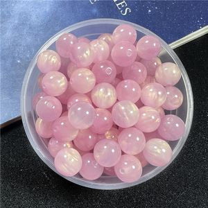 樹脂キャッツアイビーズ段階的ゴールドメッキDIYビーズブレスレットネックレスジュエリーアクセサリー - Product Image 3