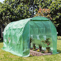 Serre de jardin en acier agricole d'extérieur - Écologique, imperméable, protection UV, facile à assembler, certifiée FSC pour la culture
