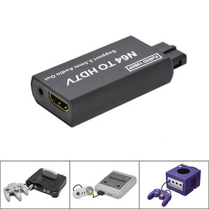 Adaptateur convertisseur N64 vers HD sans latence pour jeux rétro, prend en charge 1080P 16:9/4:3 pour consoles N64/SNES/NGC, logo OEM personnalisé - Product Image 4