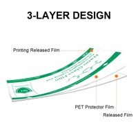 Película Protectora de Pantalla de Hidrogel PET Personalizada, 5H 7H 9H HD, Láminas Transparentes de 125x196mm, Marca Privada OEM ODM