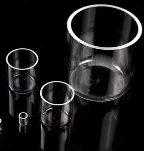 Pot en quartz transparent certifié CE UE, adapté aux canaux de cuisson et aux réacteurs. Les formes particulières sont acceptables. - Product Image 4